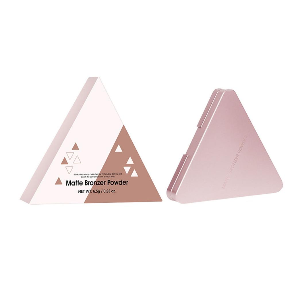 Triangular Contouring Powder 6.5g , Compact And Portable For Contouring