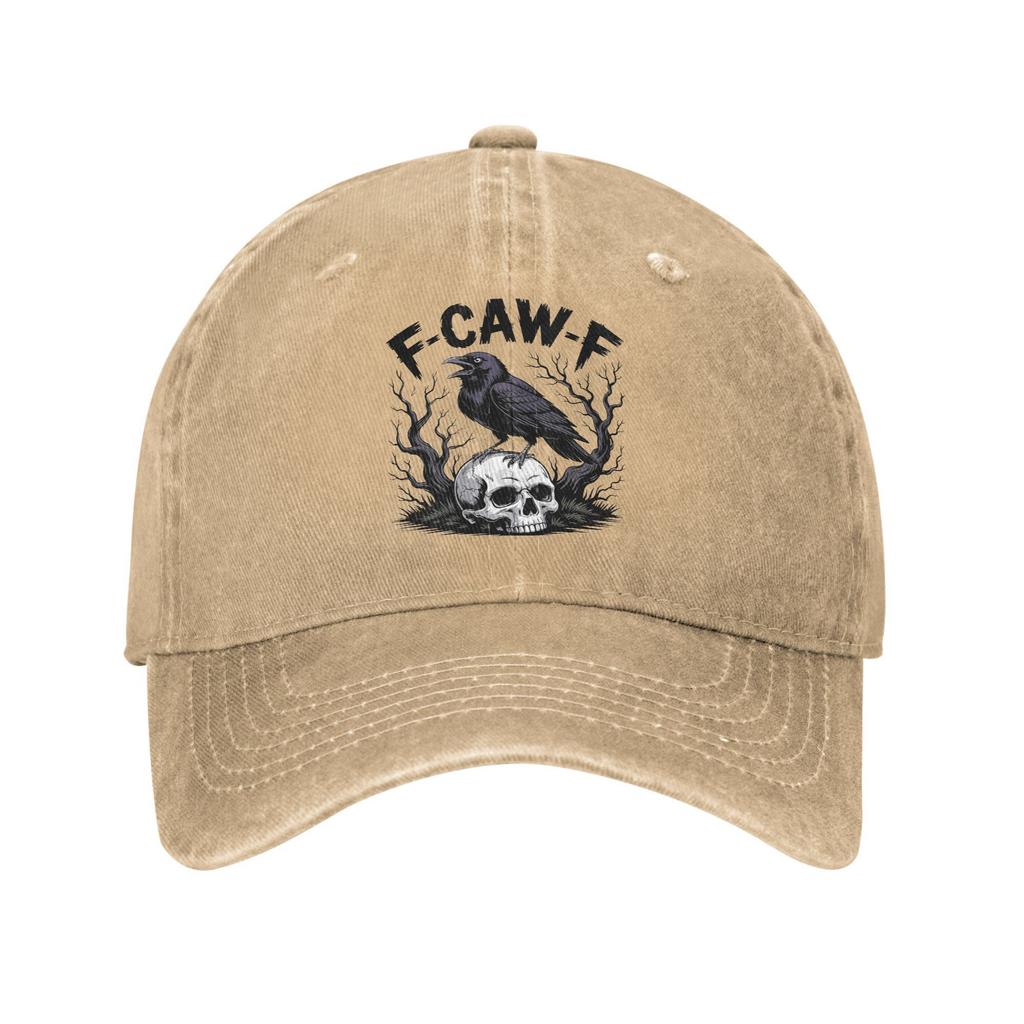 FCawF Funny Chicken FCAWF Bird Funny Meme Baseball Cap Accessories for Men Women  Adjustable Trucker Hat