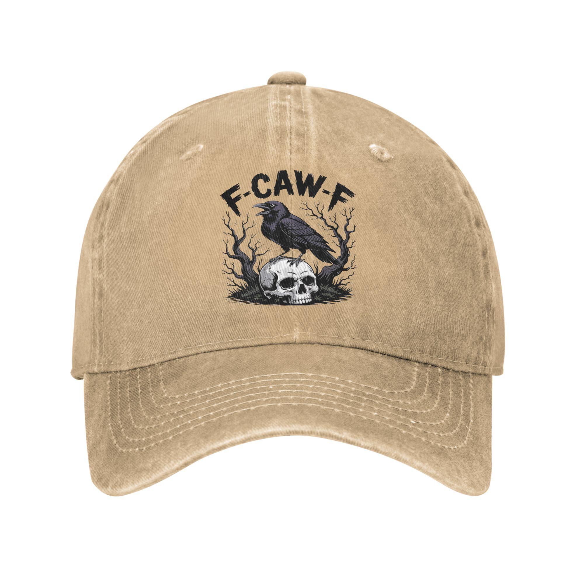 

F-Caw-F Funny Chicken FCAWF Bird Funny Meme Baseball Cap Accessories for Men Women Adjustable Trucker Hat Adjustable