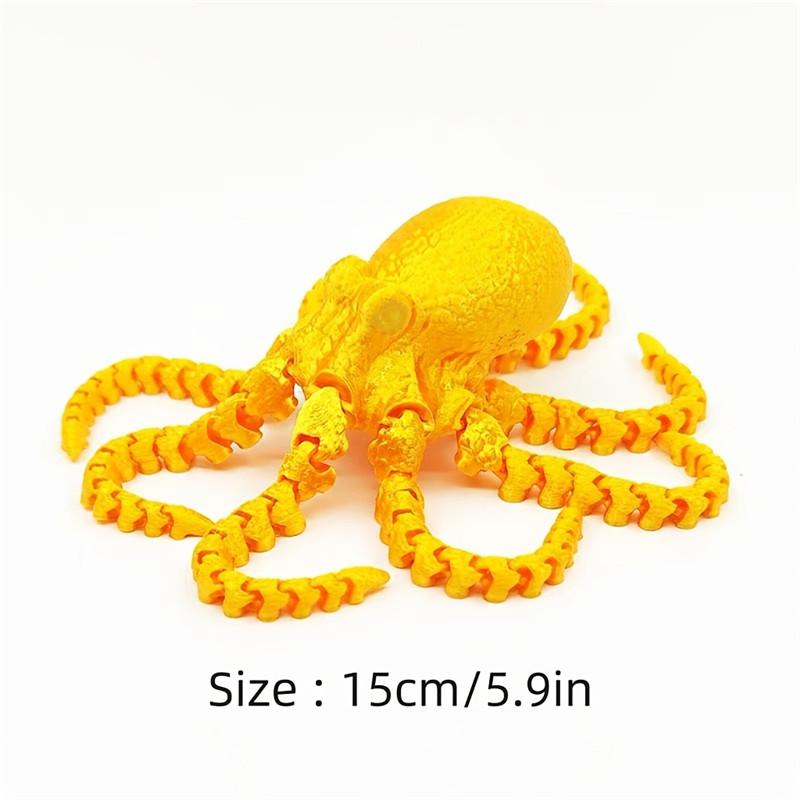 Lifelike Tentacle Movement Multi Jointed Legs Realistic Suction Cups Marine Themed Party Decor Christmas / Halloween Gifts