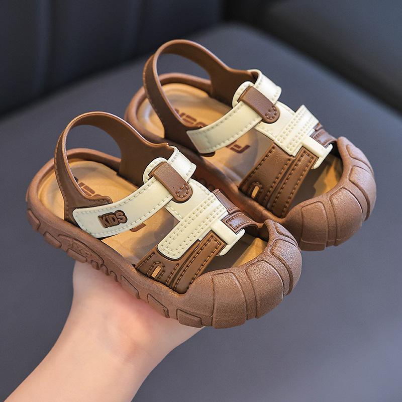 Children's Sandals Summer New Fashion Big Kids Beach Shoes Girls Korean Style Soft Sole Children's Shoes Trendy