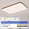Original Wood LED Ceiling Light for Living, Study, Dining Rooms & Bedroom