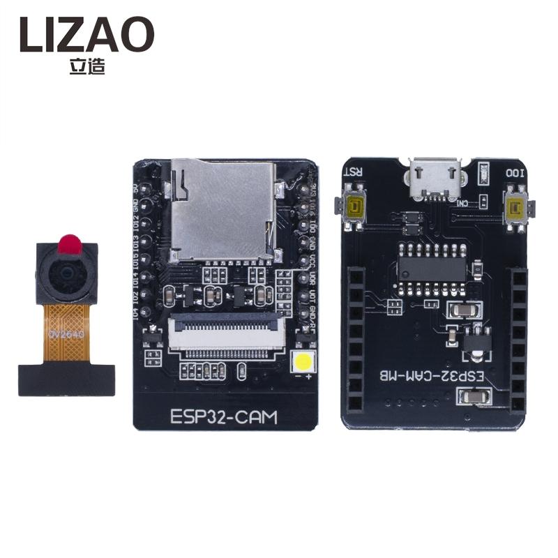 LIZAO ESP32-CAM Development Board, WiFi+Bluetooth Module with OV3660 High-Definition Camera