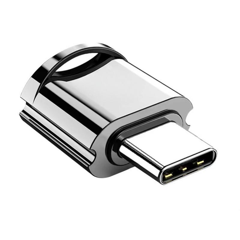 

Конвертер устройства чтения карт памяти, адаптер для просмотра карт памяти, 1 шт. 1pc type-c серебряный