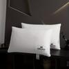 All Cotton Pillow with Thickened and Encrypted Core for Neck Protection, Available In 3 Heights, Bedroom Pillow, White