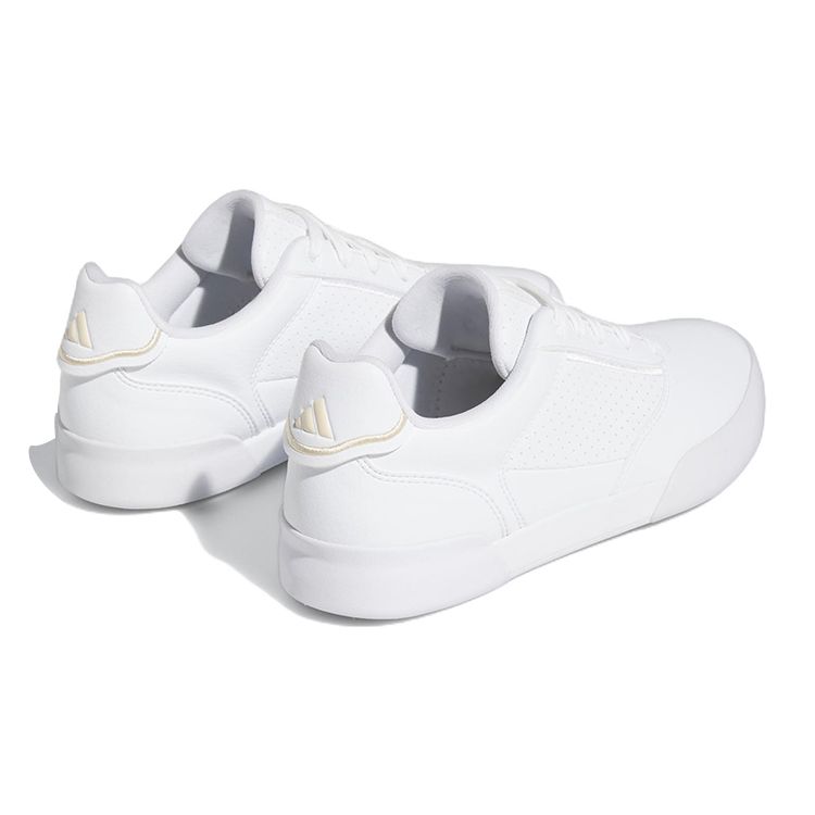 adidas Zapatos de Golf Retrocross Sin Tacos Cómodos Modernos Ligeros Duraderos Antideslizantes de Caña Baja para Mujer Zapatilla Blanca GV6915