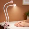 UV LED Nail Lamp Double-Headed Gooseneck Lamp with Clip for Gel Nails Manicure Dryer Curing Light for Home DIY Salon