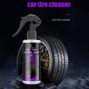 Car Tire Shine Coating Tyre Gloss Plastic Rubber Wheel Detailing Restorer Spray Car Auto Brightener Polishing Agent B2c1
