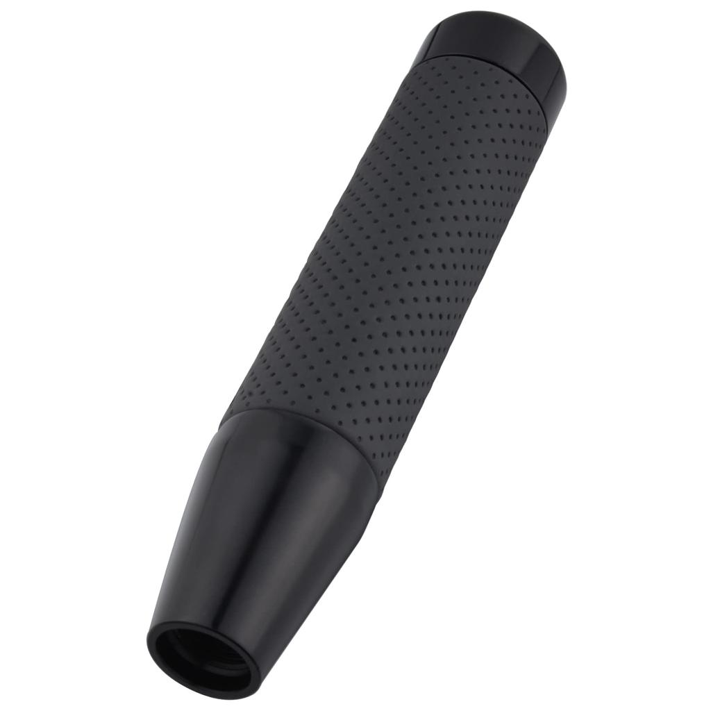 Abfer 180mm Alloy PU Shifter Knob Car Shift Knob Auto Manual Vehicle Universal Car Accessories Interior (Black)