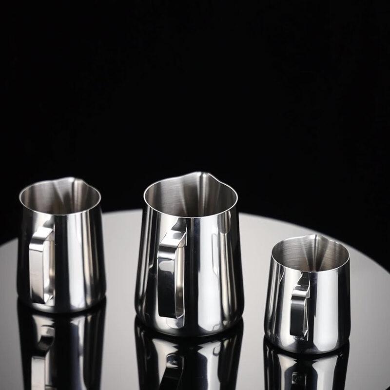 ZISIZ Stainless Steel Pointed Spout Latte Art & Milk Frothing Pitcher