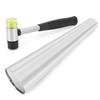 Round Bracelet Mandrel Measuring Rubber Hammer Stainless Steel Jewelry Making Tool