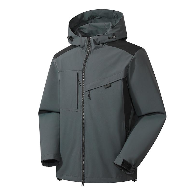 Giacca Softshell Impermeabile Antivento Morbida Unisex - Giacca a Vento Traspirante per Sport Outdoor per Uomo e Donna
