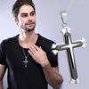 Exquisite Christian Amulet Men's Cross Pendant Necklace