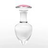 S/M/L Size Butt Plug Crystal Plug Sex Toy for Adult Games BDSM Rose Ruby Glass Dildo Prostate Butt Plug Sex Toy Product Sex Shop