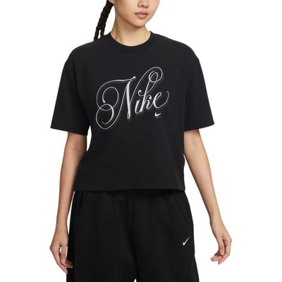 Sportswear Loose Fit Crew Neck Short Sleeve T-Shirt Women Tops IH7608-010