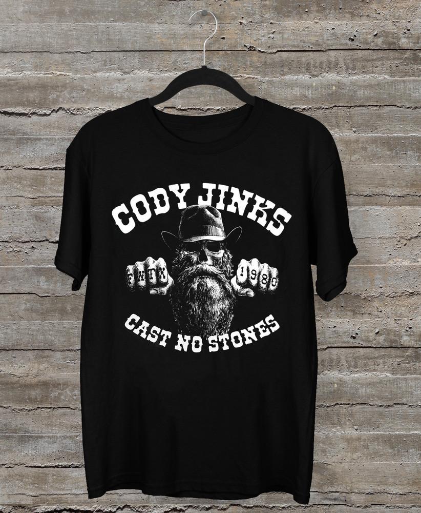Cody Jinks Logo T-Shirt Black All Size Unisex Shirt KH1744 Unisex T-Shirt L