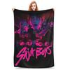 Saja Boys But Daddy I Love Him Kpop Demon Hunters Blanket Multiple Sizes Warm Cozy Fluffy  Throw Blankets for Couch Sofa and Bed