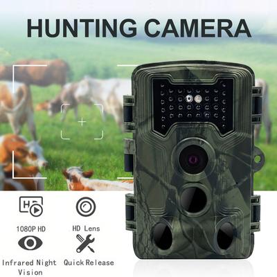 Hunting Trail Camera 36MP 1080P Night Vision Wildlife Camera With Motion Activated Outdoor Trail Cam Trigger Wildlife Scouting