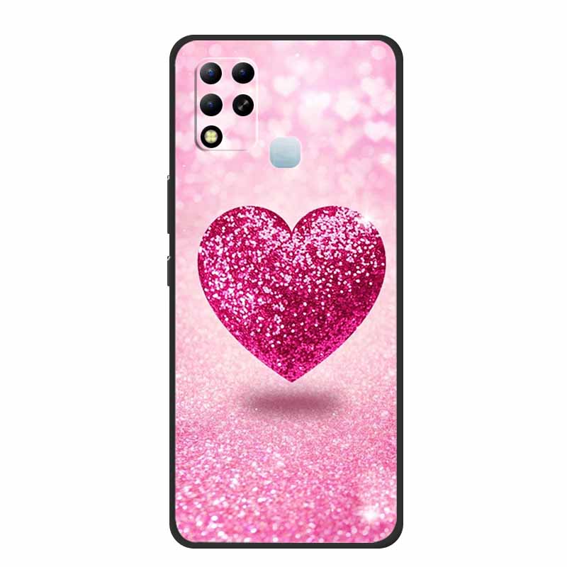 For Infinix Hot 11 G37 4G Case Marble Soft TPU Silicone Back Cover for Infinix Hot11 G37 X689F G 37 Protective Fundas Paras Etui