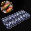3D Chocolate Mold Polycarbonate Sphere Chocolate Tools Thick Cake Grade Mold