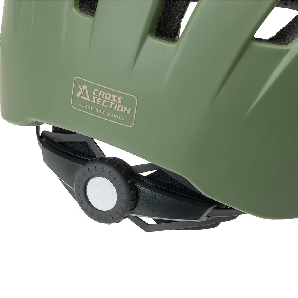 Dirtfreak CROSS SECTION SCIP Urban Matte Helmet, Olive, L/XL (57-62cm) XS16-5702