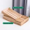 Rectangular Bamboo Bread and Pastry Display Crate