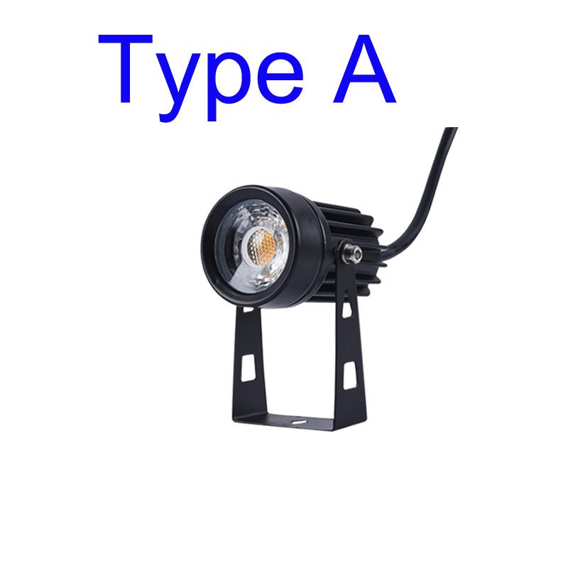 

3W 5W Mini Led Lawn Garden Light 12V 85-265V Outdoor IP65 Waterproof Landscape Spot Light Lamps White Red Blue Green Spike lamp 3W AC85-265V&Blue