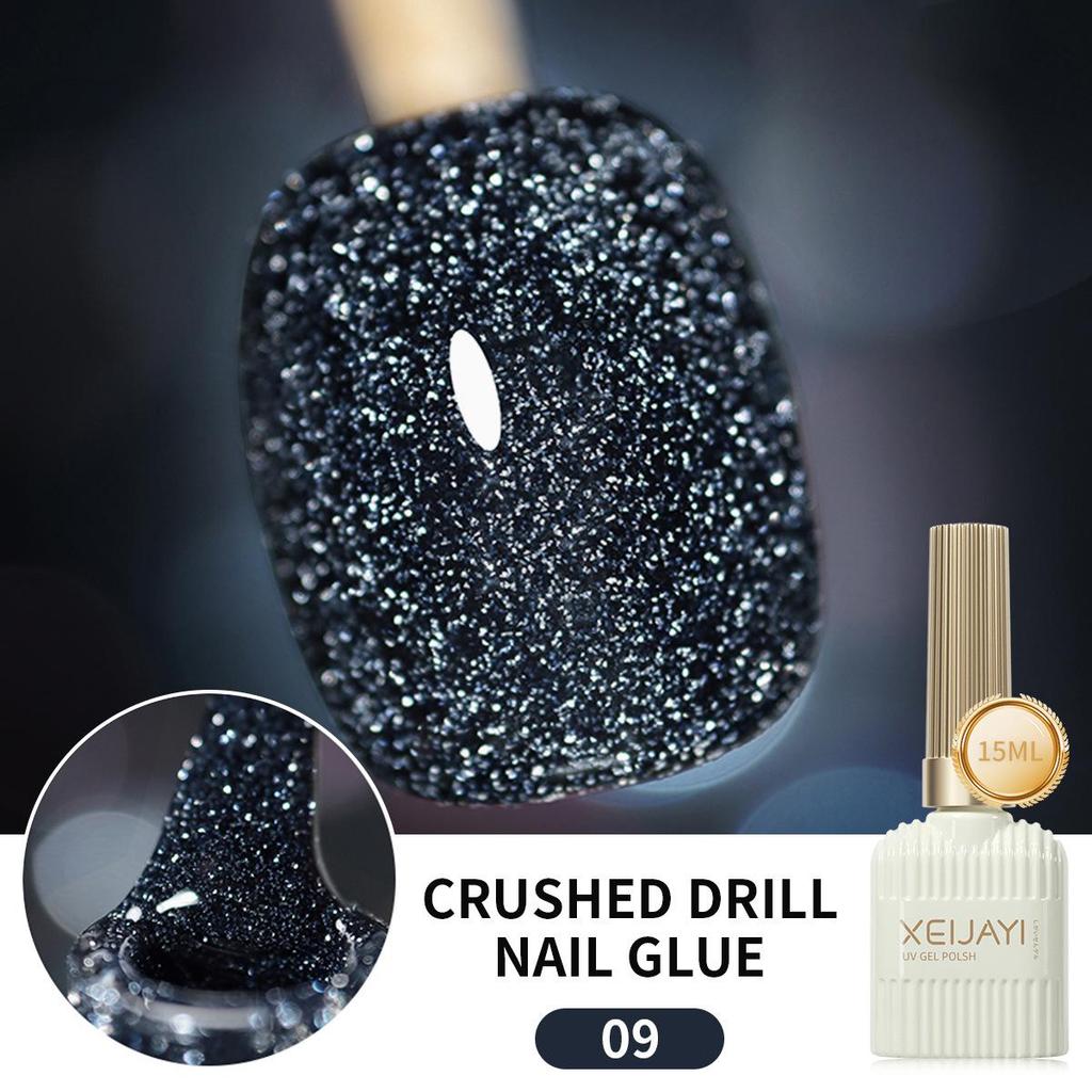 Reflective Disco Nail Polish Gel Set - White-Enhancing, Long-Lasting, Salon-Quality