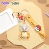 Pokemon Anime Figures Snorlax Mimikyu Cubone Keychain Car Key School Bag Backpack Decoration Desktop Decoration Toy Gift