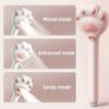 1 adjustable hand shower with claw design, 3 speed control massage for bathroom, wall mounting and hanging