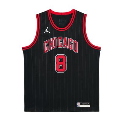 NBA Youth Jersey Chicago Bulls Zach Lavine 8 Dri-Fit Pullover Kids Jerseys 3Y2B7BXAP-BULZL