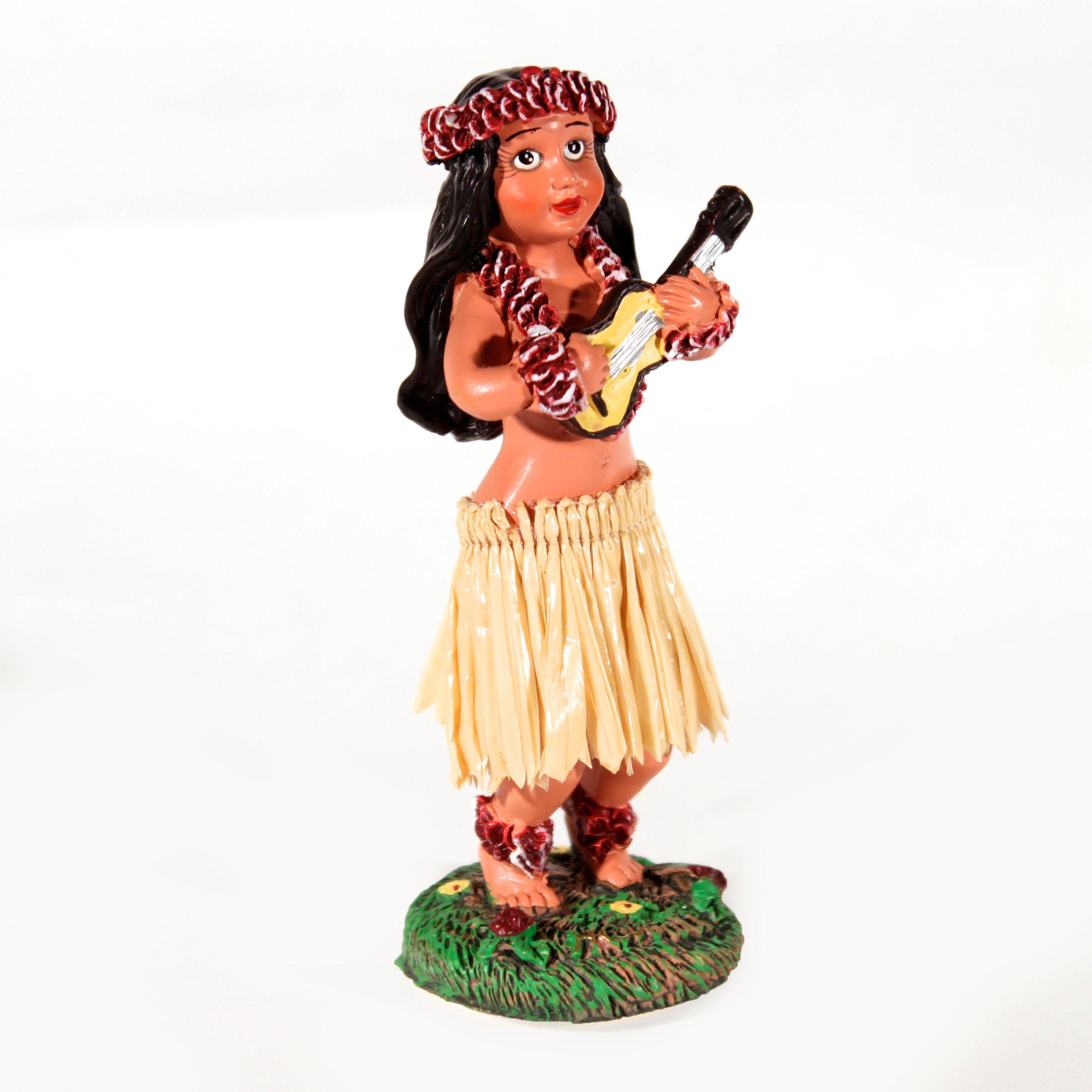 

Hawaii Hawaiian Goods DASHBOARD HULA DOLL Sweet KeAloha Dashboard Mini Hula Doll Hula Girl Ukulele [Product]