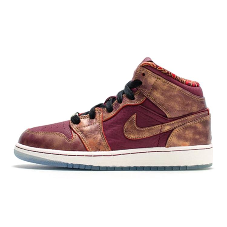 Jordan 1 Mid GS BHM 647562-605 36