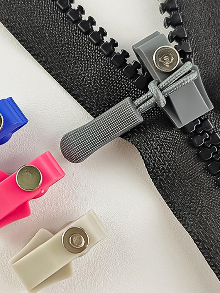 3Pcs Zipper Repair Tool for Universal Replacement of No.8 Zipper Backpack Jacket, Clothes Tool Free Detachable Zipper Closure