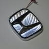AAAHY1 3D LED Rear Emblem Light for Honda CRV Fit HRV Vezel Civic Accord Odyssey Jazz City Car Styling Trunk Badge Sticker Accessories
