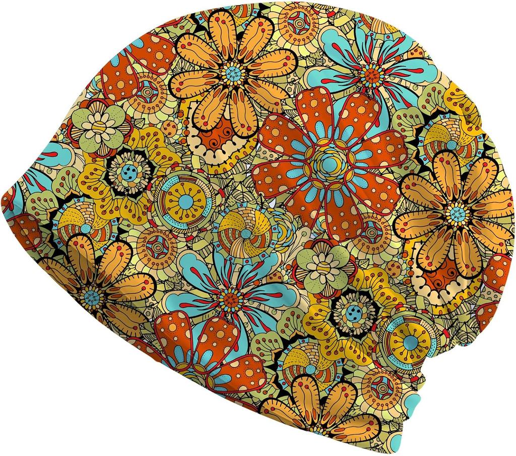Dragonfly Unisexdala Beanie Chemo Hat Cancer Headwear Skull Hat Knitted Hat Scarf Nightcap Skull Cap for Women Unisex