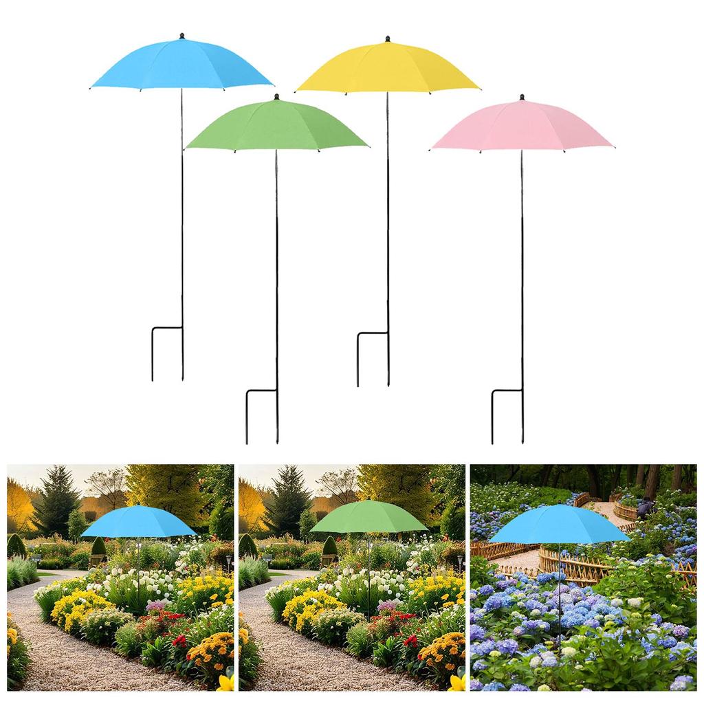 Plant Umbrella Reusable Sturdy Outdoor Decor 23.6 Inch Multifunctional Shade Cover for Potted Plants Plant Protection Umbrella