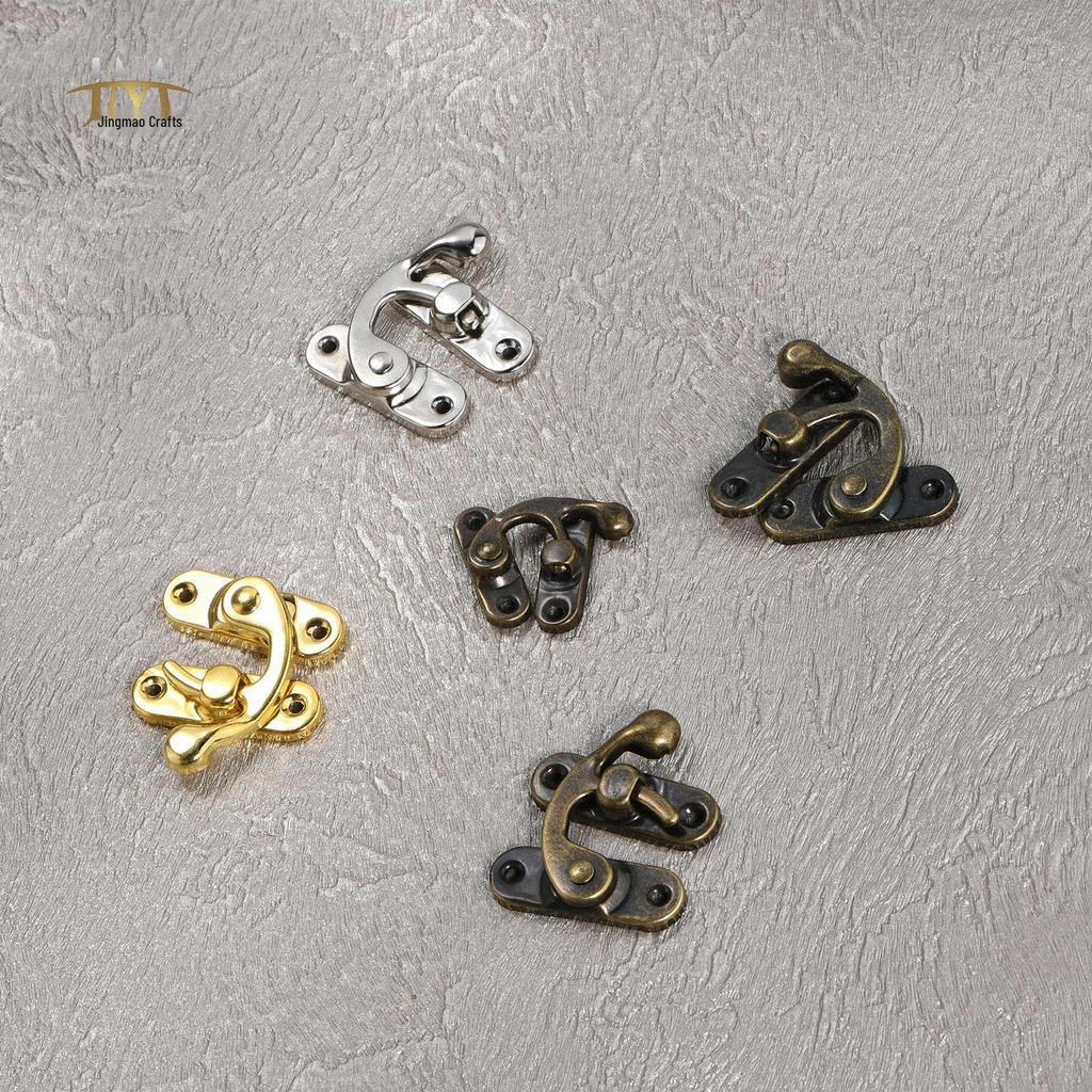 New Chinese Style Tin Box Clasp, Buckle & Hook for Wine or Gift Boxes