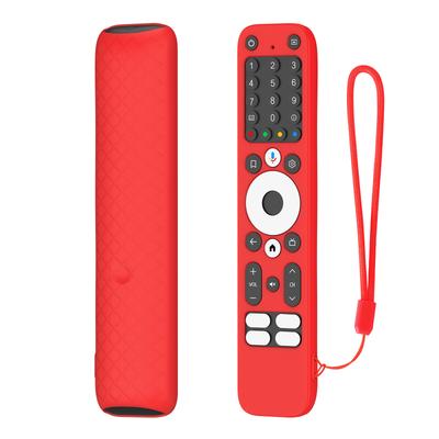 Soft Silicone Case Housing For Homatics Box R 4K Remotes NonSlip Shell Protective Cover With Lanyard