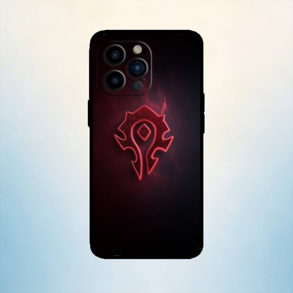 

AAA W-World Of W-Warcraft Phone Case For iPhone 17,16,15,14,13,12,11 Plus,Pro Max,XS,Soft Silicone Black Cover iPhone14ProMax