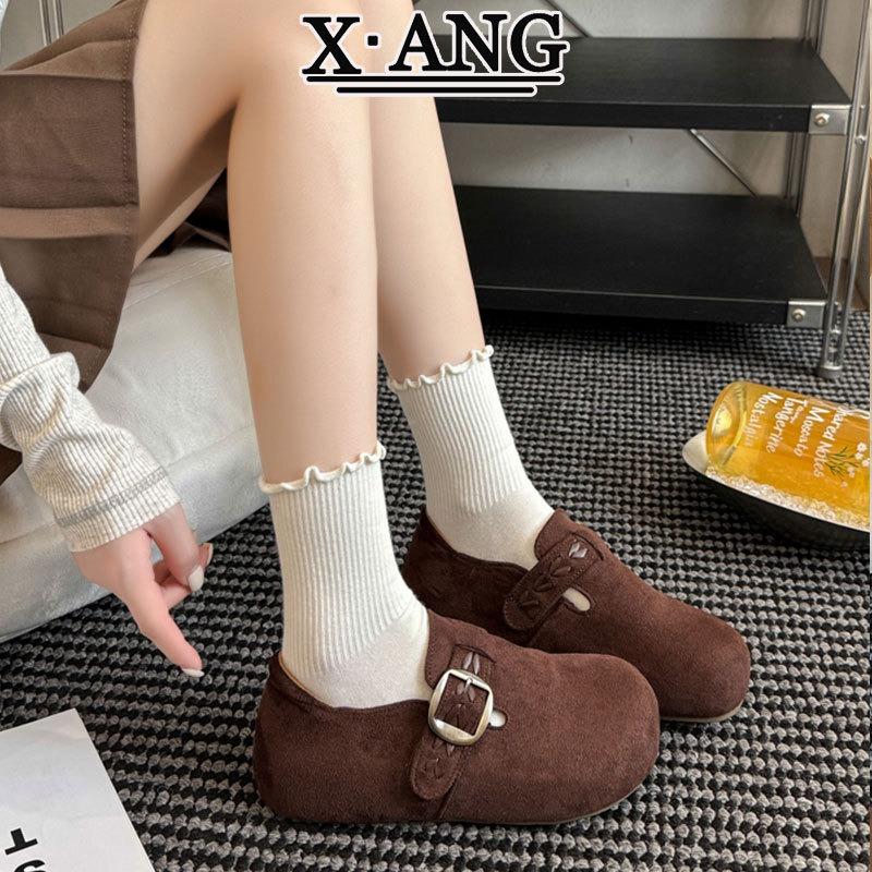 Cowhide Version, All-inclusive Inner Height-increasing Women's Shoes, Super Soft Soles, Not Tired Feet, Shoes for Women, Casual Single Shoes for Women