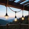 Pendant Light Cord Twisted Twine Rope Pendant Light Cord Farmhouse Lamp Cable E27 Extension Hanging Lamp Cable