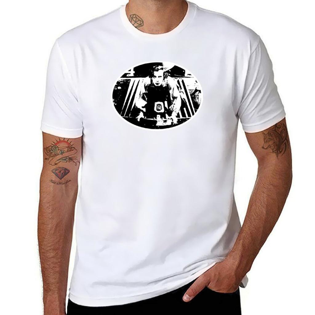 Das Allgemeine Buster Keaton T-Shirt Urlaubsfeier T-Shirt für Herren