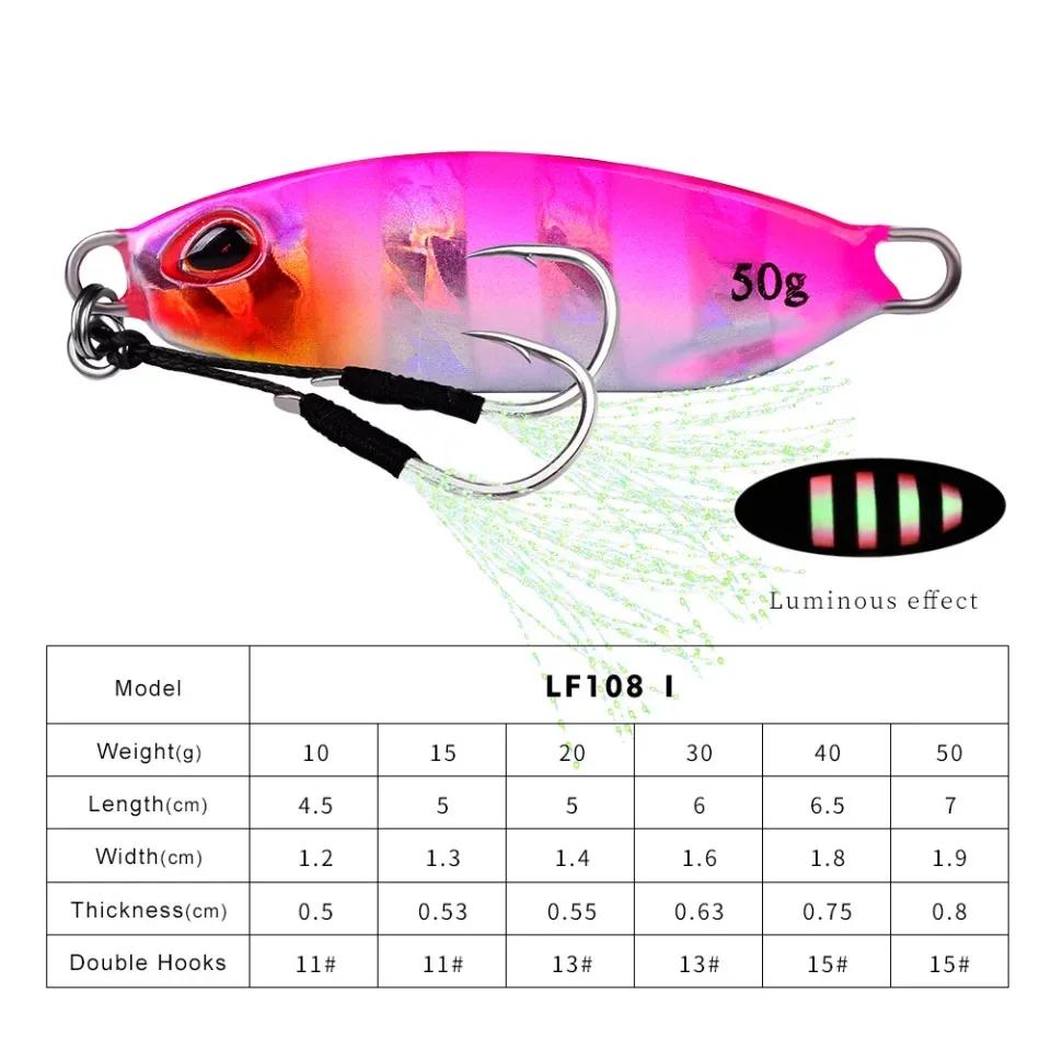 Metal Lure10g Special Fake Bait for Sea Bass Fishing Freshwater and seawater universal bionic lure