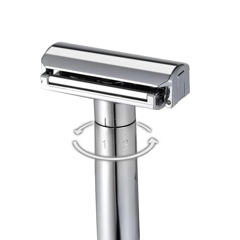 Vintage Adjustable 6-Speed Washable Shaving Razor for Full Body and Beard