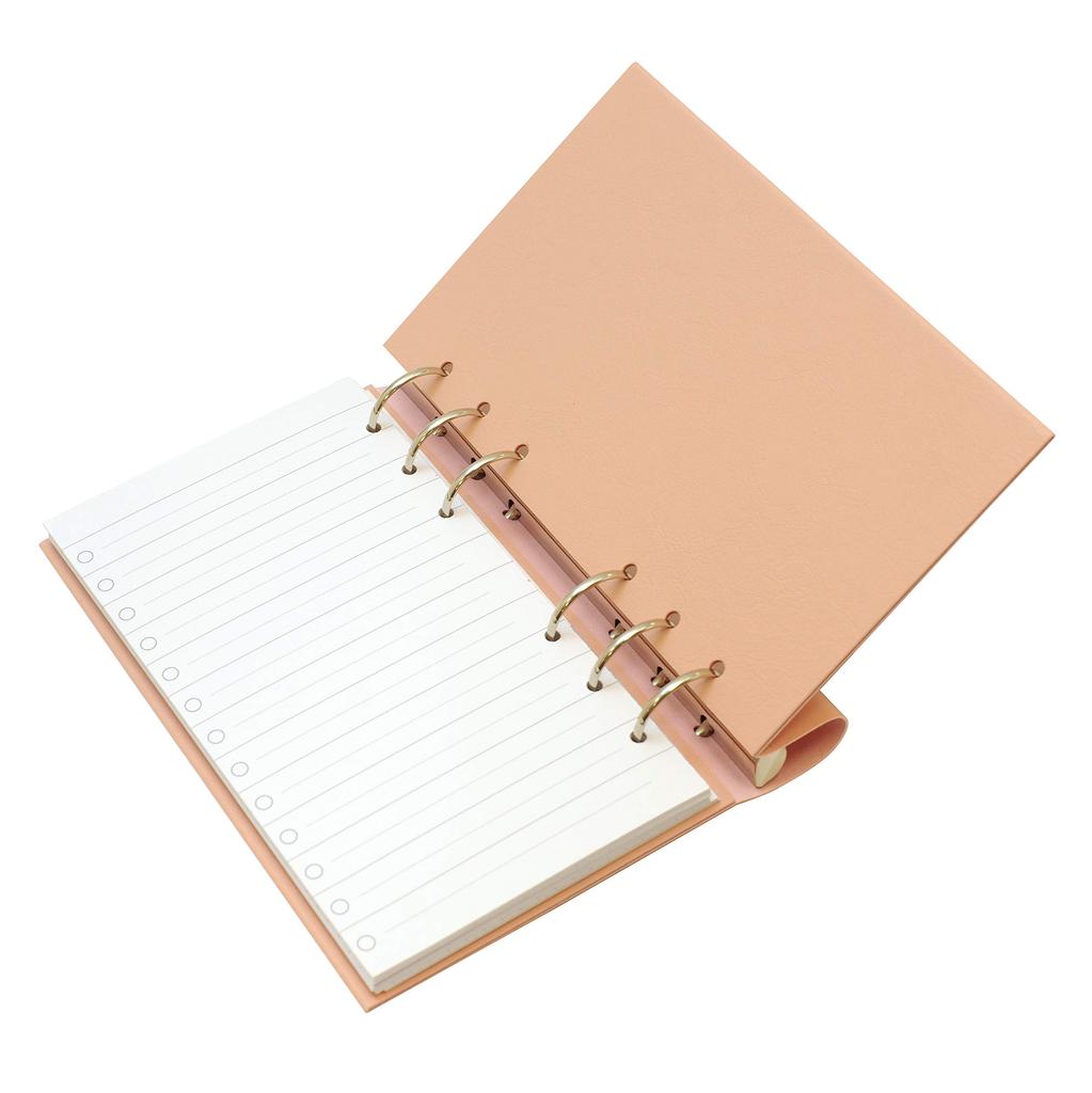 Bible-Size Clip Book, Classic Ring Diameter 25mm, White, 023634 [Parallel Import]