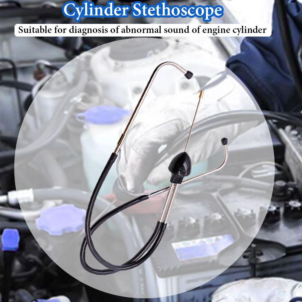 Hearing Tool Engine Block Diagnostic Tool Stainless Steel Auto Repair Stethoscope Auto Maintenance