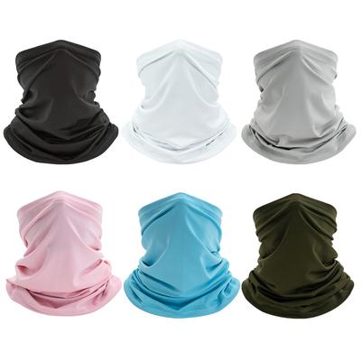 Summer Sports Bandana UV Sun Protection Camping Cycling Hiking Scarves Headwear Outdoor Men Women Neck Gaiter Warmer Tube Scarf