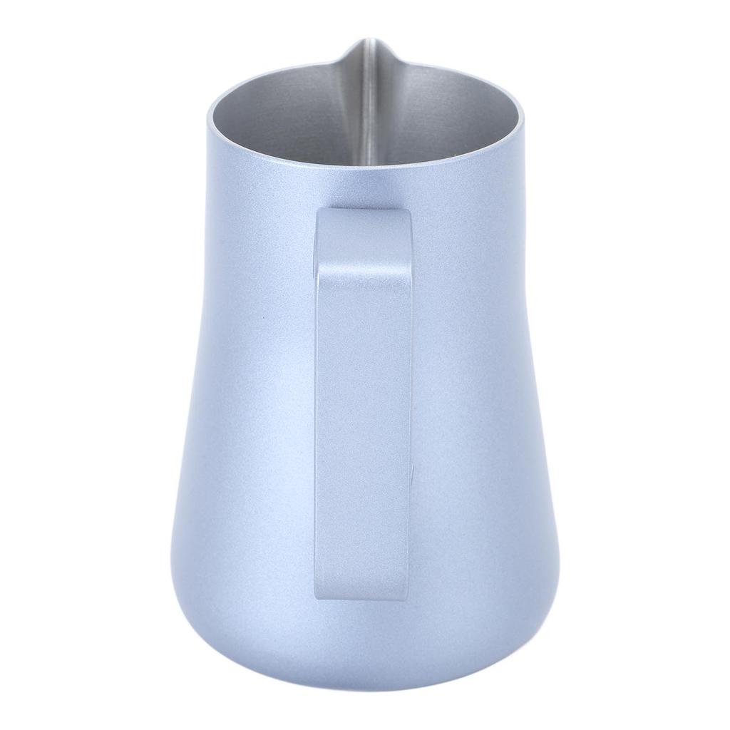 Konvička na pěnění mléka Nerezová konvička na pěnění Míchací pohár Hrnec na kávové nápoje 350ml Modrá