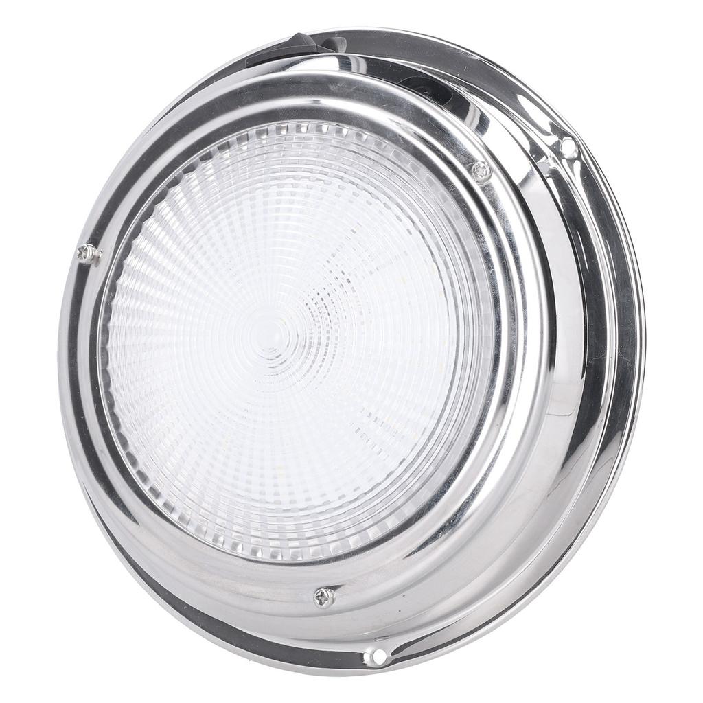 12V Roof Reading Light LED Dome Ceiling Warm White Lamp Dustproof High Brightness for Yacht RV Bus
